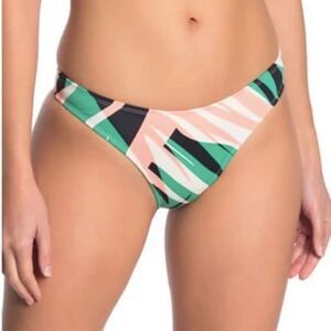 NWOT Bikini Lab Sonic Boom Tropical Hipster Bikini Large